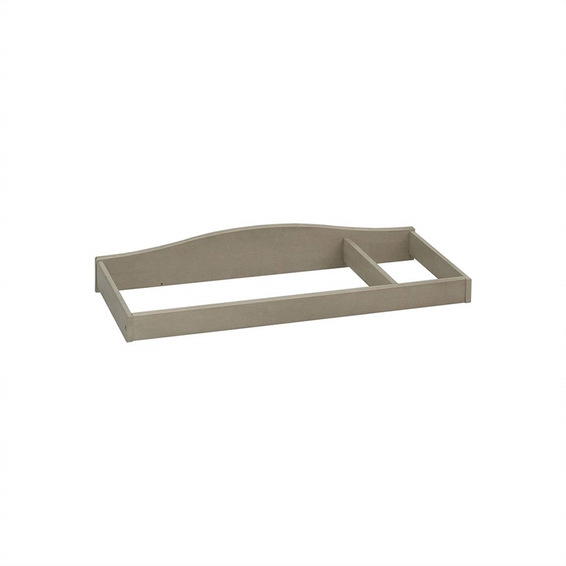 Pemberly Row Traditional Wood Changing Station in Espresso Finish