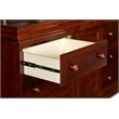 Pemberly Row Modern Solid Wood Engineered Wood Dresser in Cherry