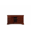 Pemberly Row Modern Solid Wood Engineered Wood Dresser in Cherry