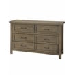Pemberly Row Contemporary Changing Tray - Harvest Brown Finish