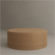 Pemberly Row Modern / Contemporary Solid Wood Coffee Table in Ash