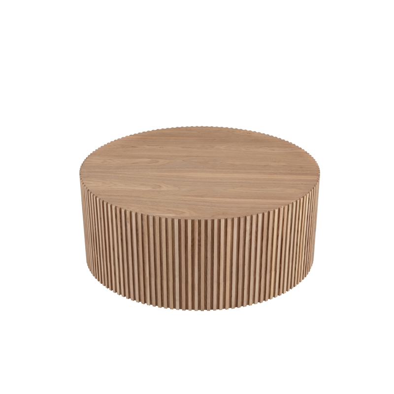 Pemberly Row Modern / Contemporary Solid Wood Coffee Table in Ash