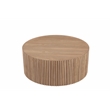 Pemberly Row Modern / Contemporary Solid Wood Coffee Table in Ash