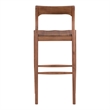 Pemberly Row Modern / Contemporary Wood Bar Stool Brown Color