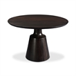 Pemberly Row Modern / Contemporary Wood Dining Table in Gray Finish