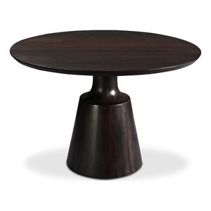 Pemberly Row Modern / Contemporary Wood Dining Table in Gray Finish