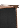 Pemberly Row Modern Faux Leather Accent Arm Chair in Vintage Cider