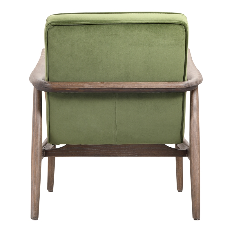 Pemberly Row Modern / Contemporary Armchair Fabric Chair in Green