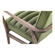 Pemberly Row Modern / Contemporary Armchair Fabric Chair in Green