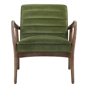 Pemberly Row Modern / Contemporary Armchair Fabric Chair in Green