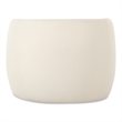 Pemberly Row Modern Outdoor Accent Chair Cream Fabric Chairs