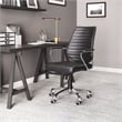 Pemberly Row Enterprise Office Collection Low Back Office Chair Black