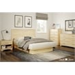 Pemberly Row Modern / Contemporary 6 Drawer Dresser in Pure Black