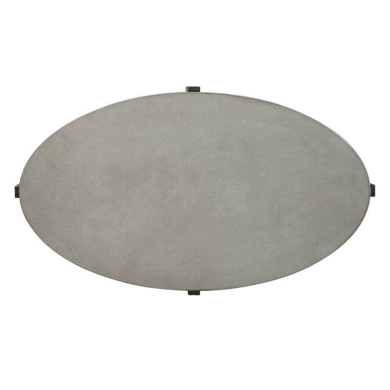 Pemberly Row Modern / Contemporary Dark Brown Round Cocktail Table