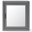 Pemberly Row Contemporary Contemporary Mirror Medicine Cabinet in Vintage Gray