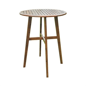 Pemberly Row Contemporary Contemporary 42-inch Outdoor Bar-Height Bistro Table