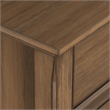Pemberly Row Transitional Solid Wood Nightstand in Natural Aged Brown