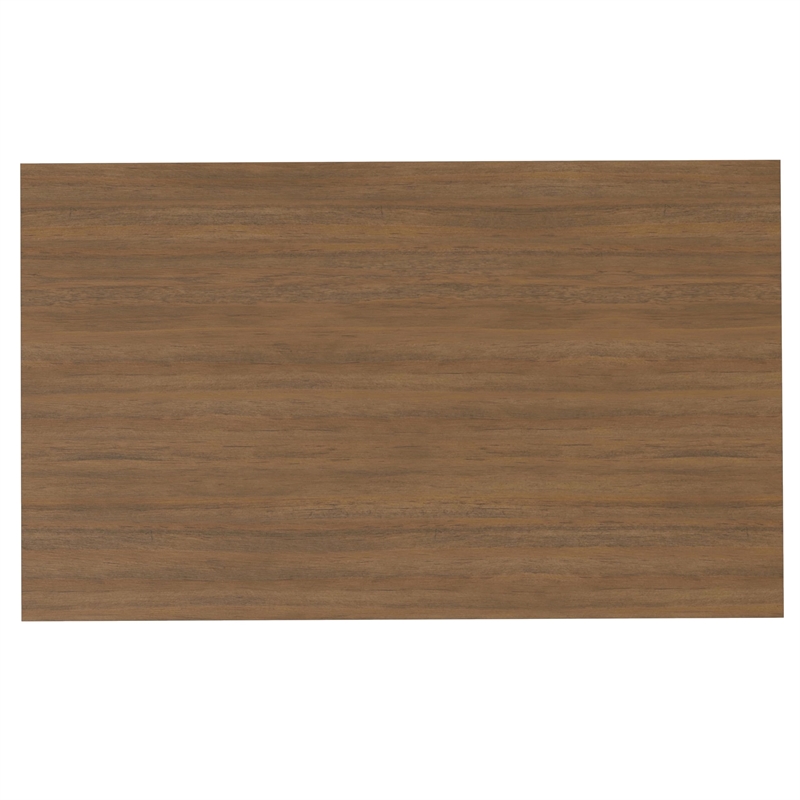 Pemberly Row Transitional Solid Wood Nightstand in Natural Aged Brown