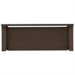 Pemberly Row Solid Wood Entryway Storage Bench in Natural Aged Brown