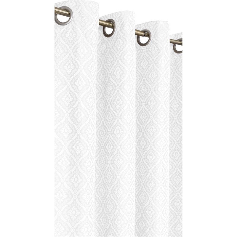 Pemberly Row Wrinkle Free Curtain Foulard Room Darkening 84