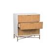 Pemberly Row Modern / Contemporary 3 Drawer Small Chest in White