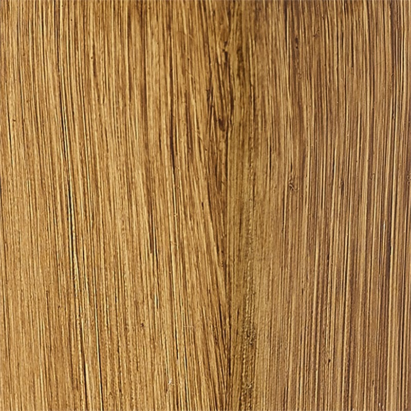 Pemberly Row Modern Wicker/Rattan Outdoor Side Table in Gray/Acorn