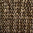 Pemberly Row Wood/Seagrass Dining Chair in Black/Brown (Set of 4)