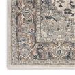 Pemberly Row 10' x 14' Ivory/Gray Fabric Farmhouse Indoor Rug