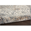 Pemberly Row 10' x 14' Ivory/Gray Fabric Farmhouse Indoor Rug