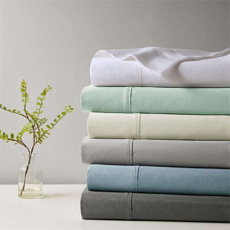Pemberly Row 1000 Thread Count Smart Temperature Cotton Blend 4 PC Sheet Set