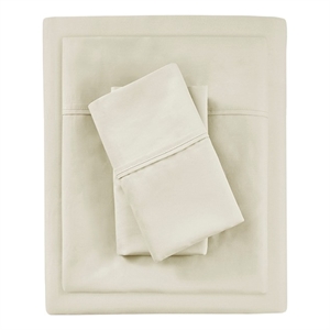 Pemberly Row 1000 Thread Count Smart Temperature Cotton Blend 4 PC Sheet Set