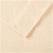 Pemberly Row Contemporary Micro Fleece Sheet Set in Ivory King