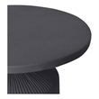 Pemberly Row Modern / Contemporary Aluminum Coffee Table in Gray