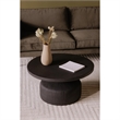 Pemberly Row Modern / Contemporary Aluminum Coffee Table in Gray