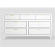 Pemberly Row 7-Drawer Modern / Contemporary Wood Dresser in White