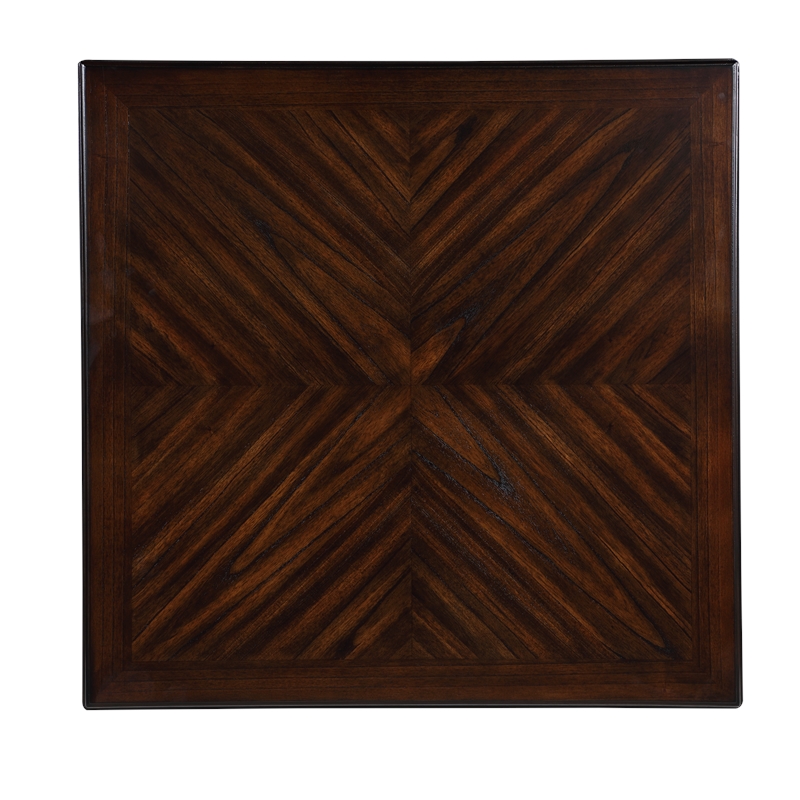 Pemberly Row 5-Piece Transitional Wood Counter Set in Cherry