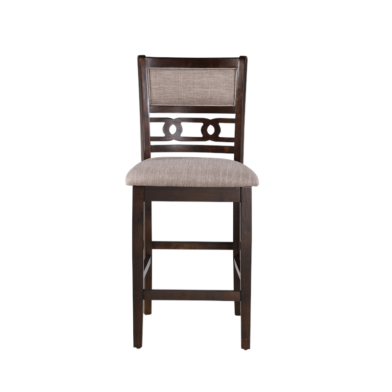 Pemberly Row 5-Piece Transitional Wood Counter Set in Cherry