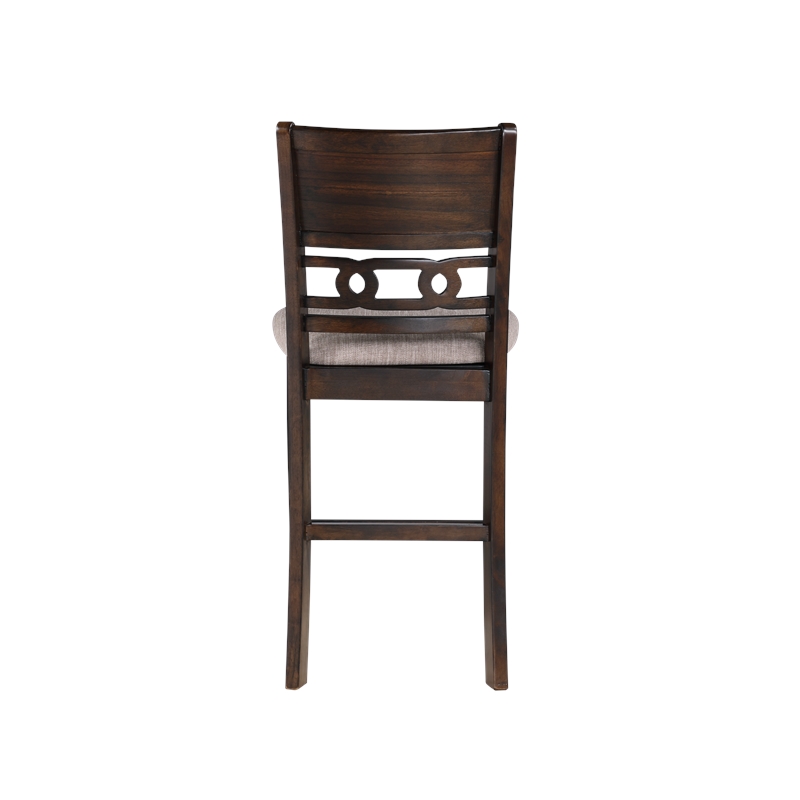 Pemberly Row 5-Piece Transitional Wood Counter Set in Cherry