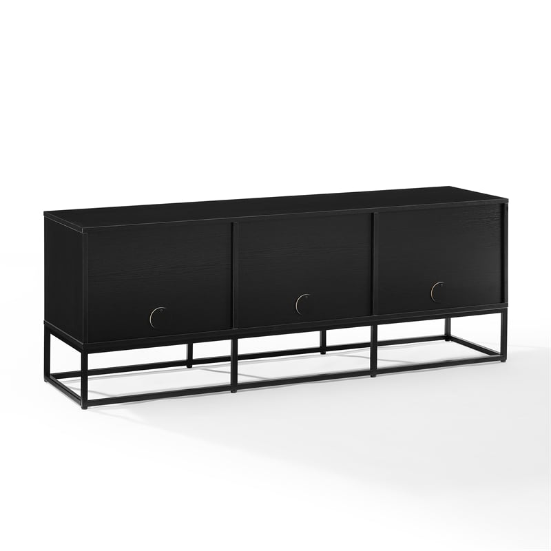 Pemberly Row Large Modern Wood TV stand for TVs up to 65