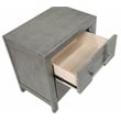 Pemberly Row Modern Night Stand made with Wood in Gray finish