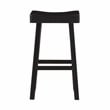 Pemberly Row Modern 4-Piece Pack Wood Pub Height Set in Black