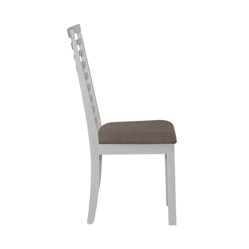 Pemberly Row Upholstered Ladder Back Side Chair (RTA) - Set of 2