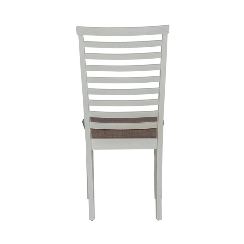 Pemberly Row Upholstered Ladder Back Side Chair (RTA) - Set of 2