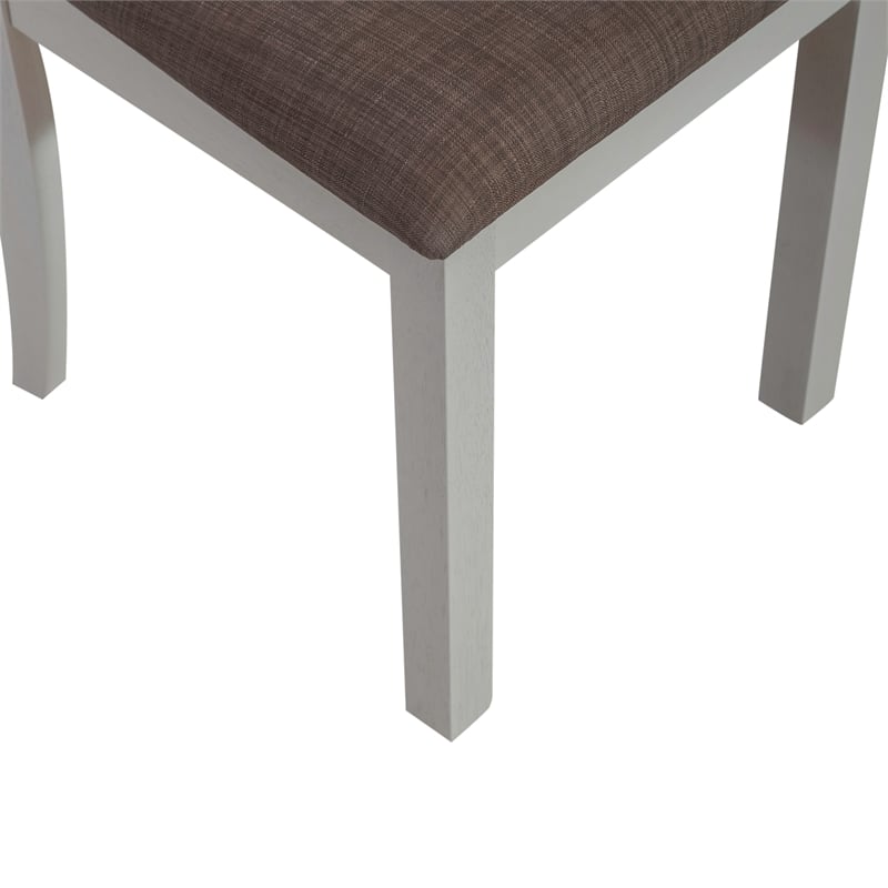 Pemberly Row Upholstered Ladder Back Side Chair (RTA) - Set of 2