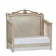 Pemberly Row Modern / Contemporary 4-in-1 Convertible Crib Seashell