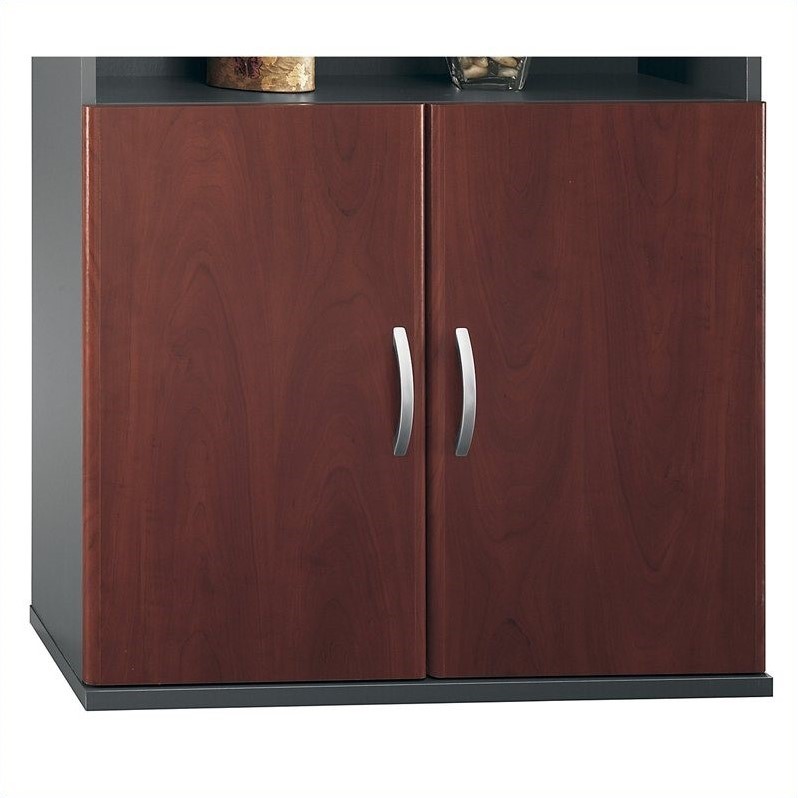 Pemberly Row Half Height Door Kit (2 doors) in Hansen Cherry - Engineered Wood