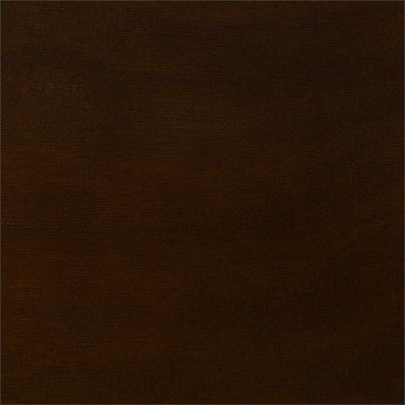 Pemberly Row Modern Wood Eastern King Sleigh Bed in Cappuccino