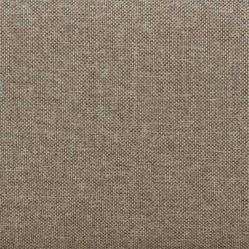 Pemberly Row Contemporary Queen Upholstered Headboard in Brown