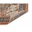 Pemberly Row Traditional Boho Viscose 5x8 Area Rug in Copper