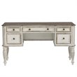Pemberly Row Modern / Contemporary Elegant White Vanity Desk